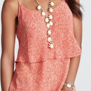 CAbi Tiered Ruffle Tank Top